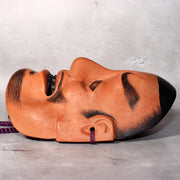 Japanese Wooden Noh Mask Tenjin Chujo Ayakashi Beshimi Signed Traditional12