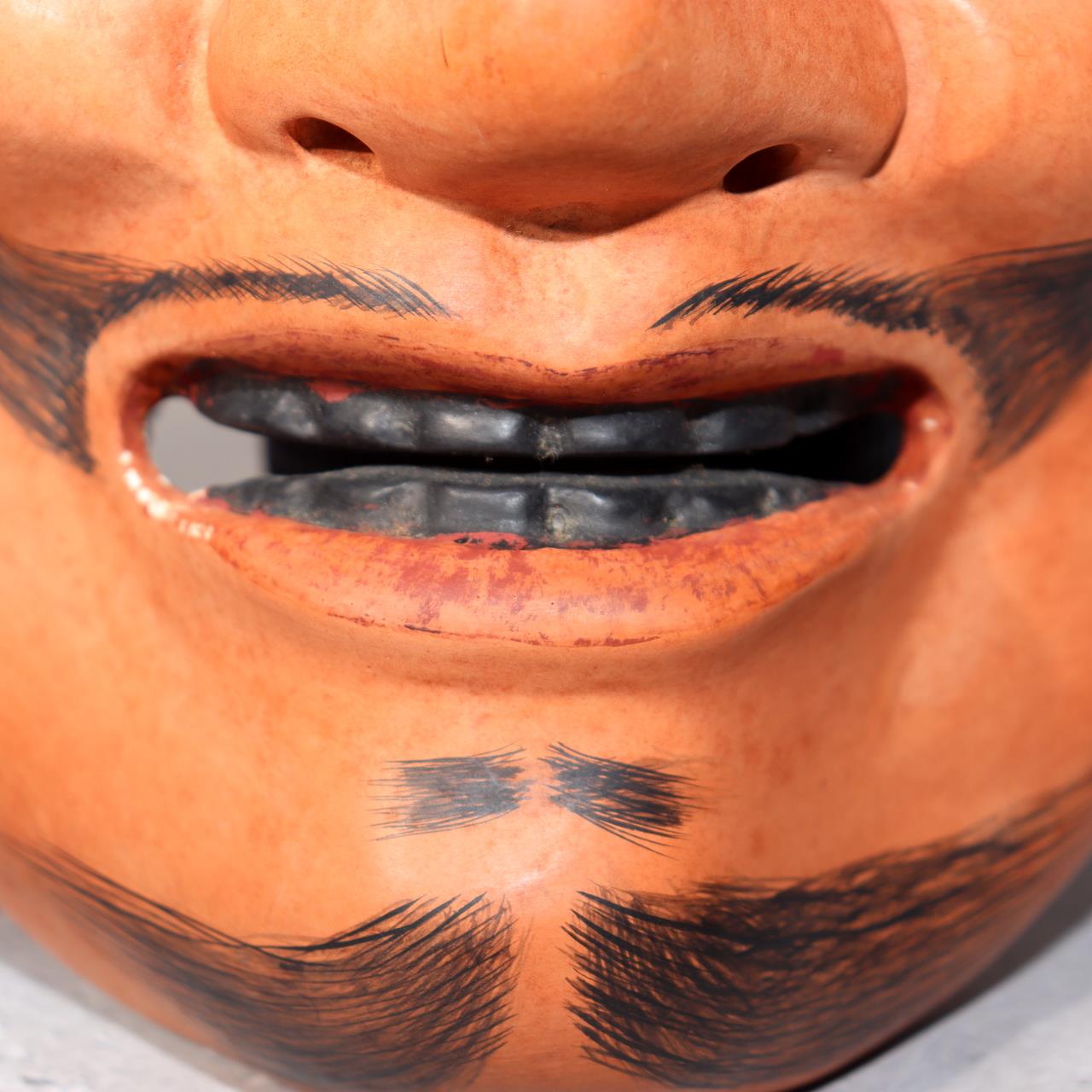 Japanese Wooden Noh Mask Tenjin Chujo Ayakashi Beshimi Signed Traditional6