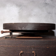 Japanese Antique Wooden Rotating Stand Pottery Work Table Tansu Chest Drawers12