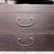 Japanese Antique Wooden Rotating Stand Pottery Work Table Tansu Chest Drawers13