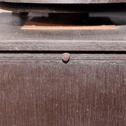 Japanese Antique Wooden Rotating Stand Pottery Work Table Tansu Chest Drawers17