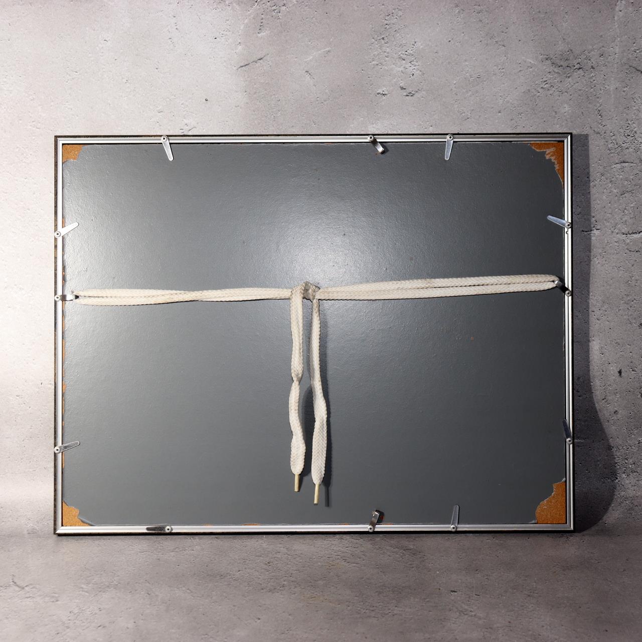 Japanese Modern Woodblock Print Masao Ohba Pisces Night Vintage Limited 22/2002