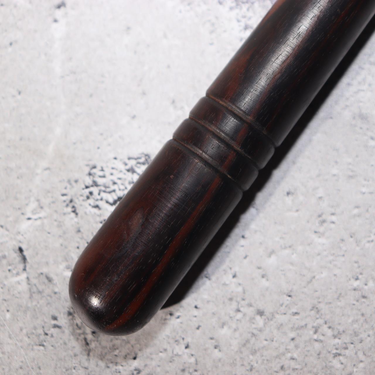 Japanese Buddhist Ritual Tool Set Bronze Shakujo Staff & Bell Vajra Temple4