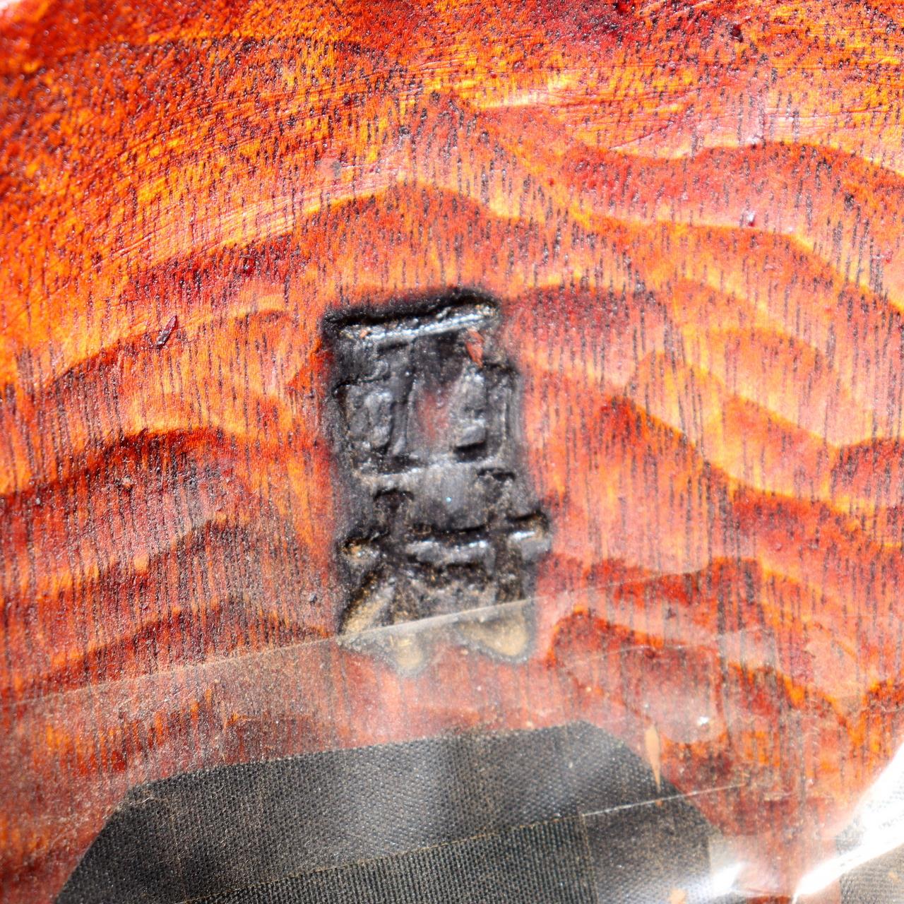 Japanese Wooden Noh Mask Okina Old Man Hand Carved Traditional Theater10