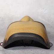 Japanese wooden Noh mask Ayakashi TAKA Mikazuki signed MSK522-317