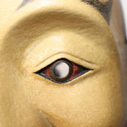 Japanese wooden Noh mask Ayakashi TAKA Mikazuki signed MSK522-36