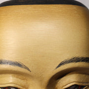 Japanese wooden Noh mask Ayakashi TAKA Mikazuki signed MSK522-311