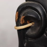 Japanese Wooden Noh Mask Daikoku God of Fortune Black Lacquer Hand Carved12