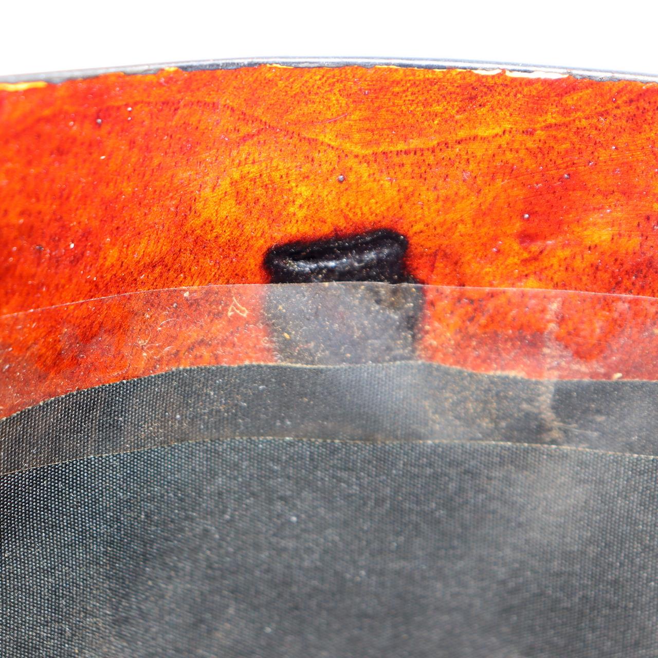 Japanese Wooden Noh Mask Daikoku God of Fortune Black Lacquer Hand Carved19