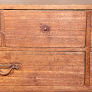 Japanese Antique Wooden Tansu Chest Drawers Storage Box Meiji Furniture WBX32511