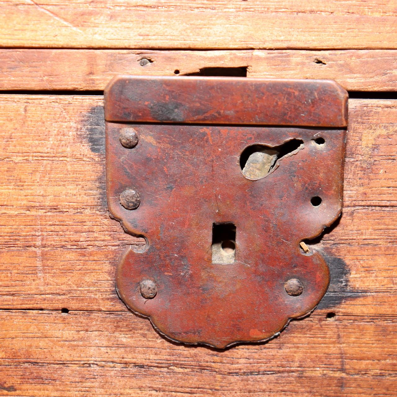 Japanese Antique Wooden Tansu Chest Drawers Storage Box Meiji Furniture WBX32515