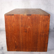 Japanese Antique Wooden Tansu Chest Drawers Storage Box Meiji Furniture WBX3251