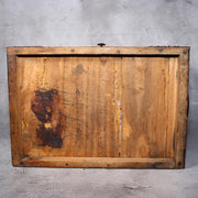 Japanese Antique wooden Kake Suzuribako inkstone box Funa Tansu drawer WBX3276