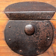 Japanese Antique wooden Kake Suzuribako inkstone box Funa Tansu drawer WBX32719