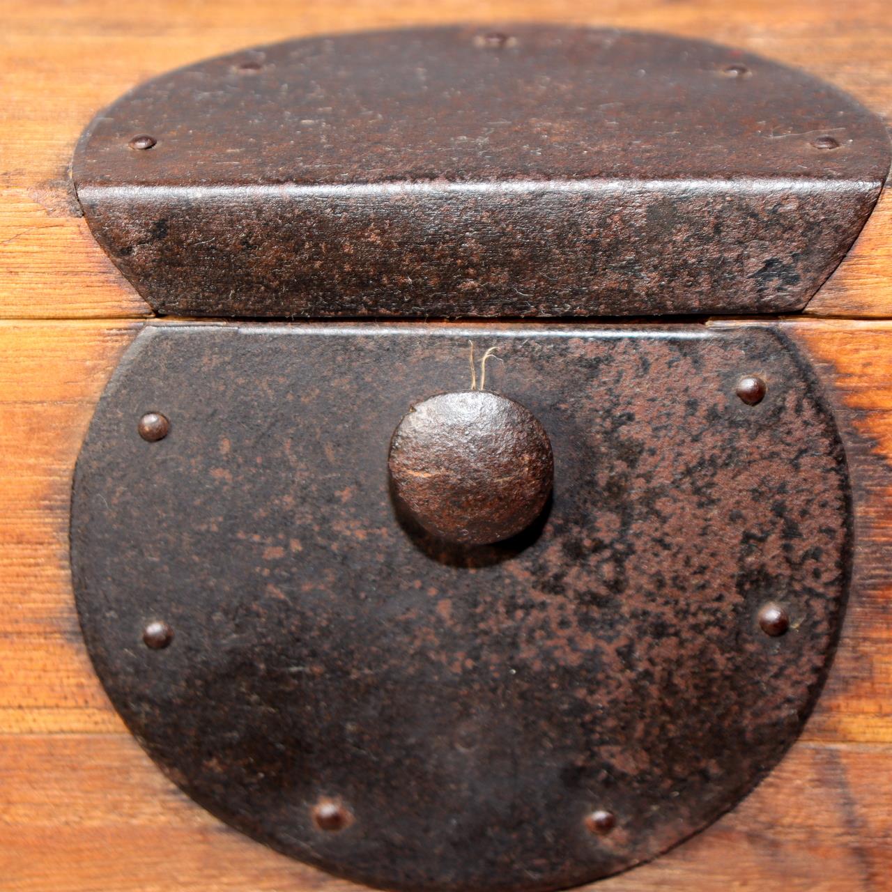 Japanese Antique wooden Kake Suzuribako inkstone box Funa Tansu drawer WBX32719