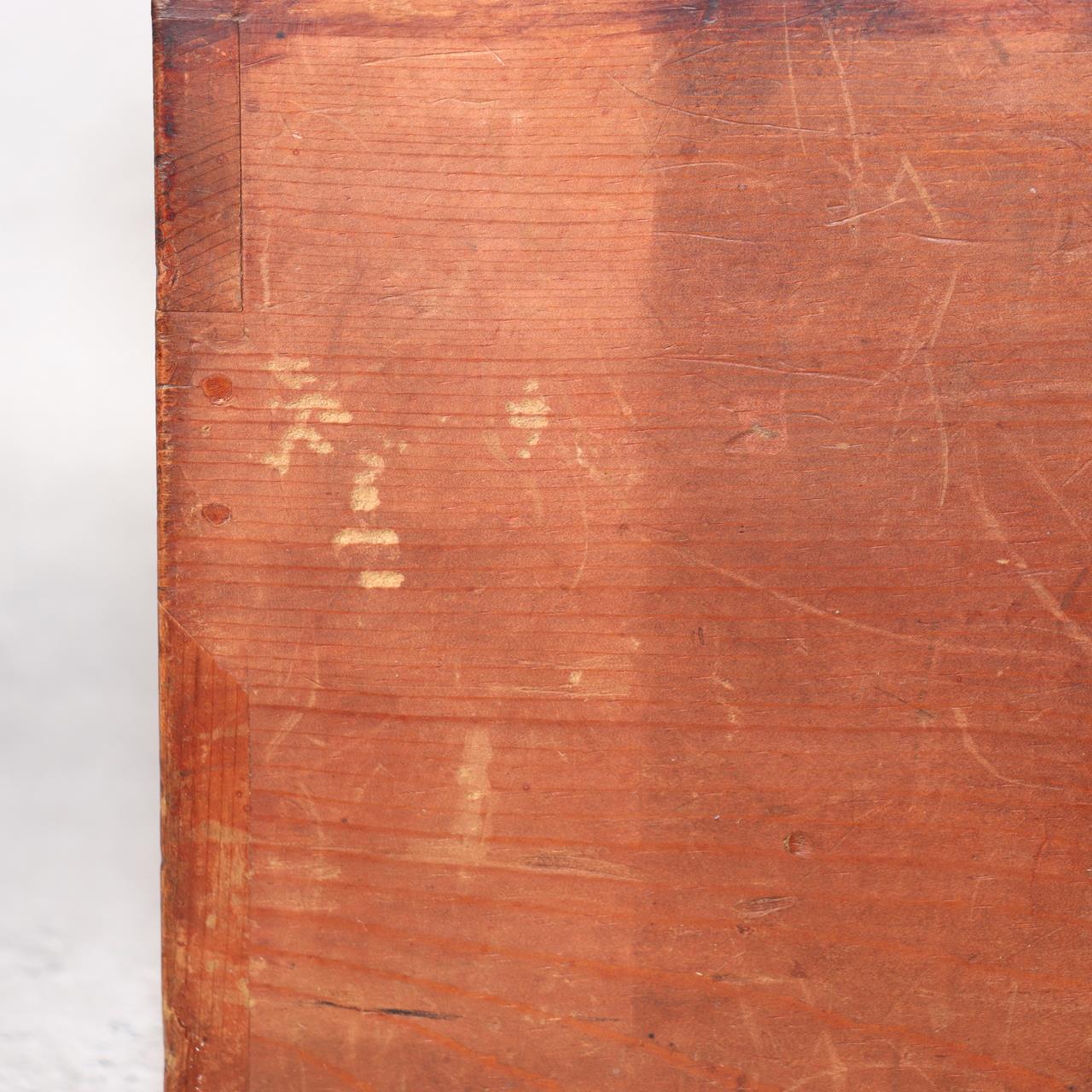 Japanese Antique wooden Tansu Chest of Drawers Storage Box WBX32919