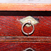 Japanese Antique Wooden Funa Tansu Chest 5 Drawers Merchant Ship Box Meiji18