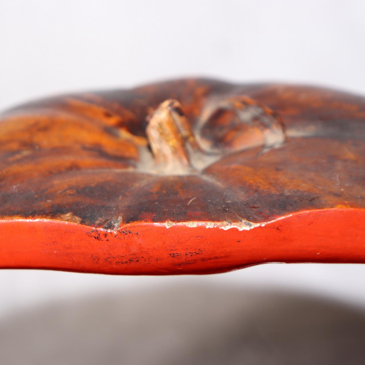 Japanese Lacquered Gourd Basket Fukube Sumitori Tea Ceremony Art Object Interior15