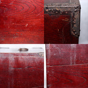 Japanese Antique Wooden Funa Tansu Chest 5 Drawers Merchant Ship Box Meiji8