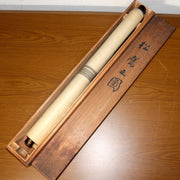 Japanese Antique Samurai Armor Kakejiku Hanging Scroll Painting with Box ASO41319