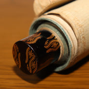 Japanese Antique Samurai Armor Kakejiku Hanging Scroll Painting with Box ASO41317