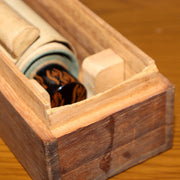 Japanese Antique Samurai Armor Kakejiku Hanging Scroll Painting with Box ASO41318