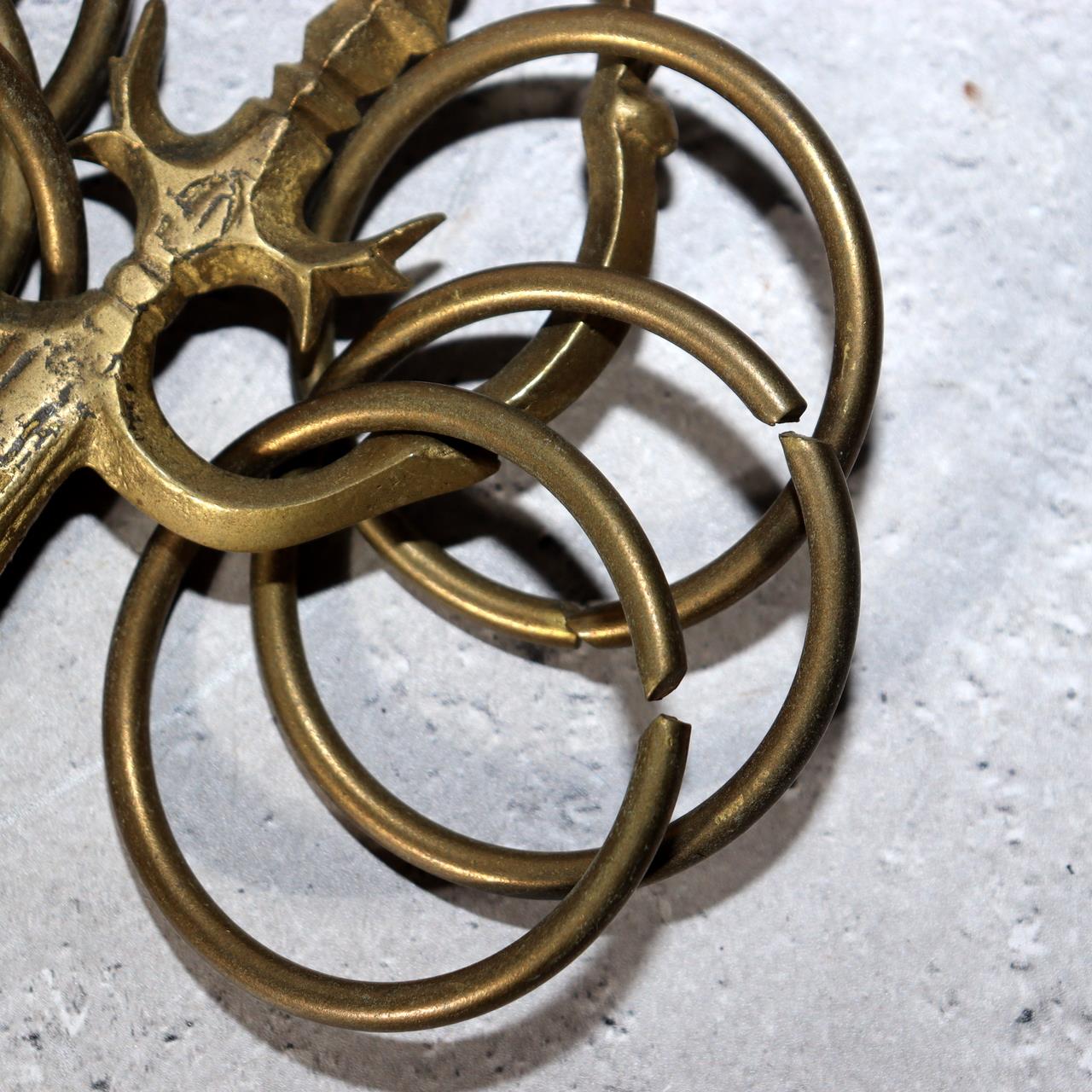 Japanese Buddhist tool Khakkhara Shakujo Buddhism temple Shinto BT241 -16