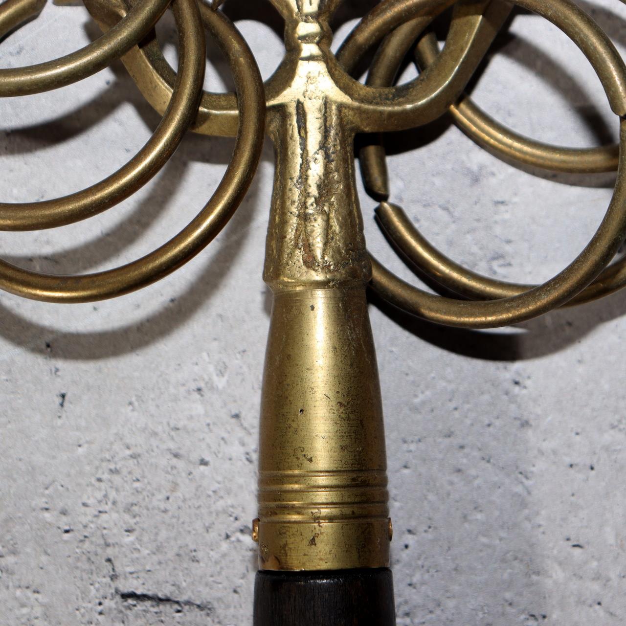 Japanese Buddhist tool Khakkhara Shakujo Buddhism temple Shinto BT241 -19