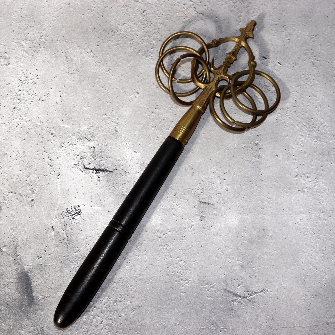 Japanese Buddhist tool Khakkhara Shakujo Buddhism temple Shinto BT241 -31