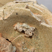 Japanese Antique Yama Chawan Gray Glazed Yama Chawan Fragment Pottery PCP270 -210