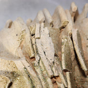 Japanese Antique Yama Chawan Gray Glazed Yama Chawan Fragment Pottery PCP270 -214