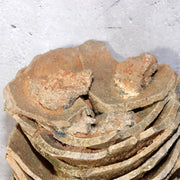 Japanese Antique Sanage Kiln Gray Glazed Yama Chawan Fragment Pottery PCP270 -36