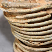 Japanese Antique Sanage Kiln Gray Glazed Yama Chawan Fragment Pottery PCP270 -312