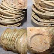 Japanese Antique Sanage Kiln Gray Glazed Yama Chawan Fragment Pottery PCP270 -39