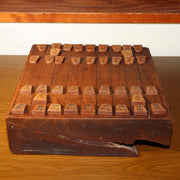 Japanese Antique Wooden Shogi Board with Pieces Go Game Meiji to Early Showa Era0
