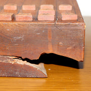 Japanese Antique Wooden Shogi Board with Pieces Go Game Meiji to Early Showa Era15