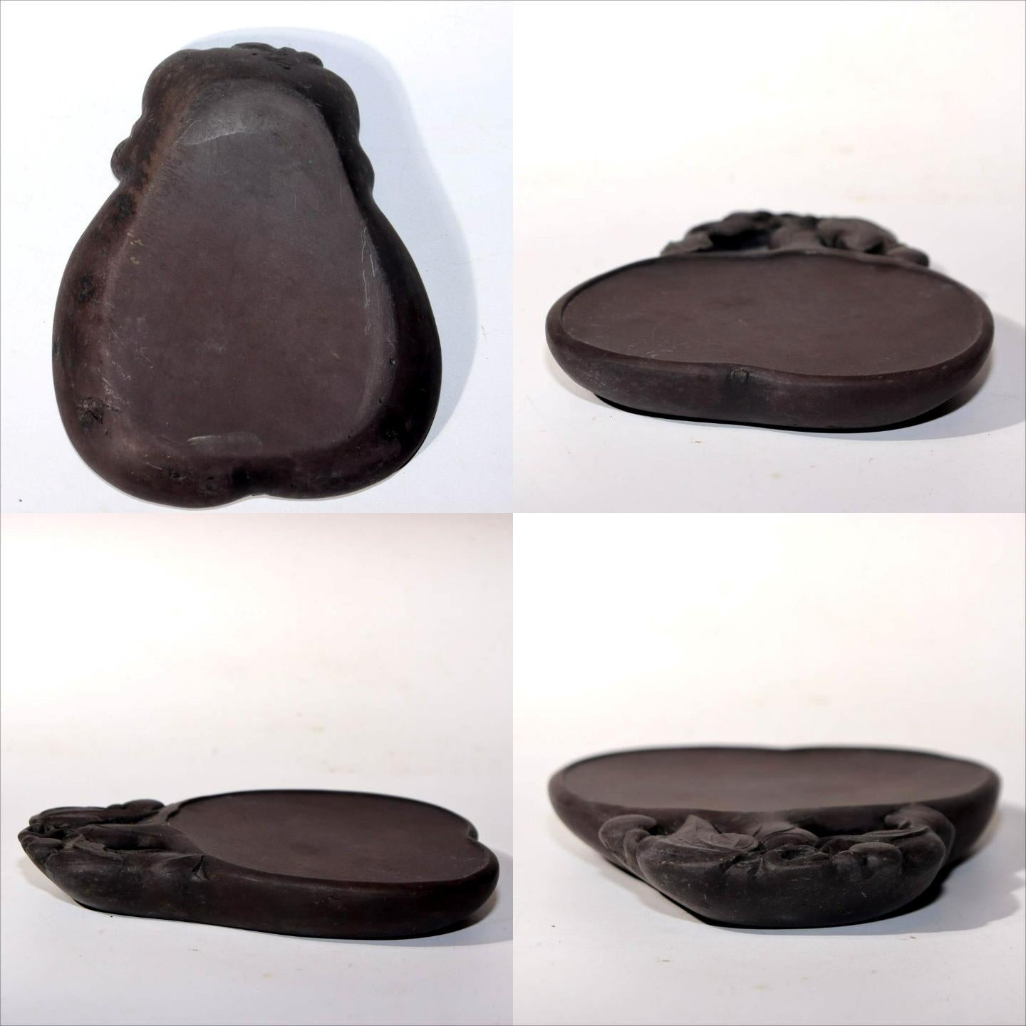 Reserved //Chinese Vintage Duan inkstone Suzuri Calligraphy Scholar’s Tool VG3924