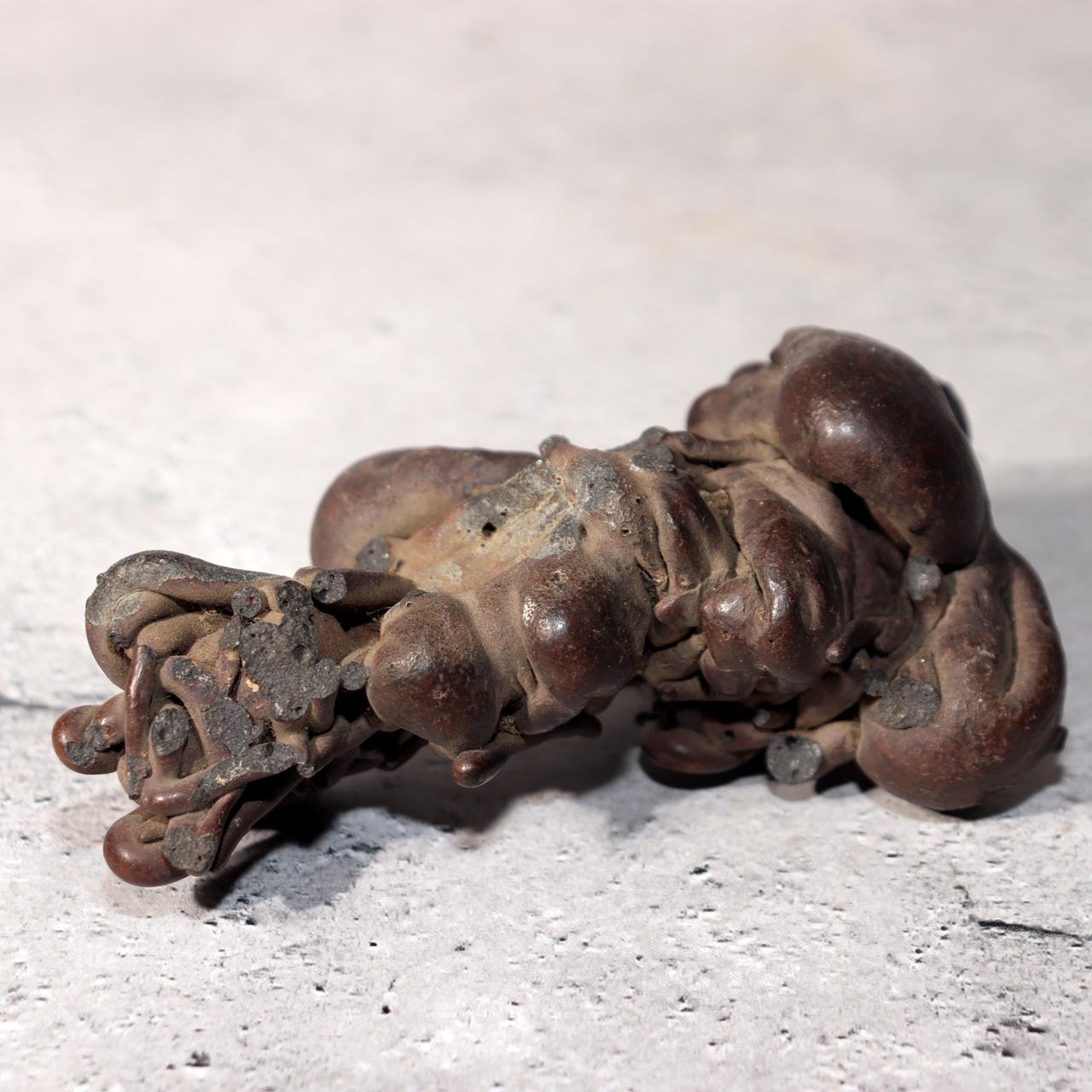 Japanese Natural Lava Stone Volcanic Sculpture Suiseki Art Object SS2120