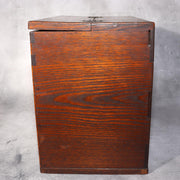Japanese Wooden Sewing Box Tansu Chest of Drawers Keyaki Wood Vintage Haribako1