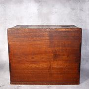 Japanese Wooden Sewing Box Tansu Chest of Drawers Keyaki Wood Vintage Haribako2