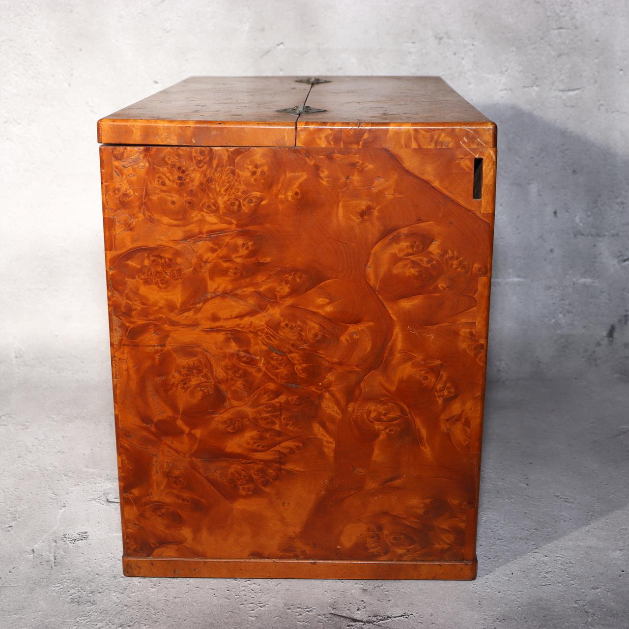 Japanese Wooden Sewing Box Tansu Chest of Drawers Vintage Haribako Storage1