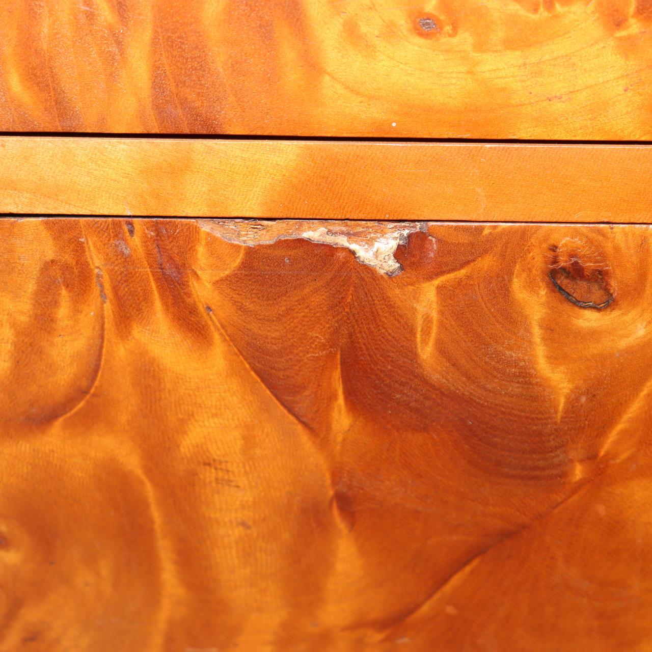 Japanese Wooden Sewing Box Tansu Chest of Drawers Vintage Haribako Storage16