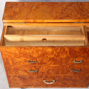 Japanese Wooden Sewing Box Tansu Chest of Drawers Vintage Haribako Storage22