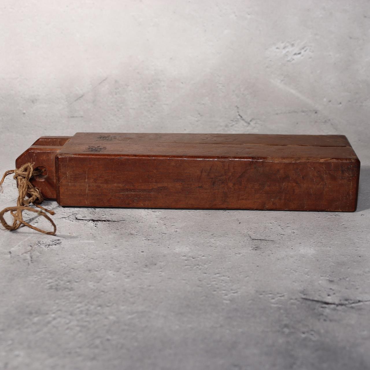 Japanese Wooden Hyoshigi Clappers Traditional Edo Style Folk Instrument WO4812