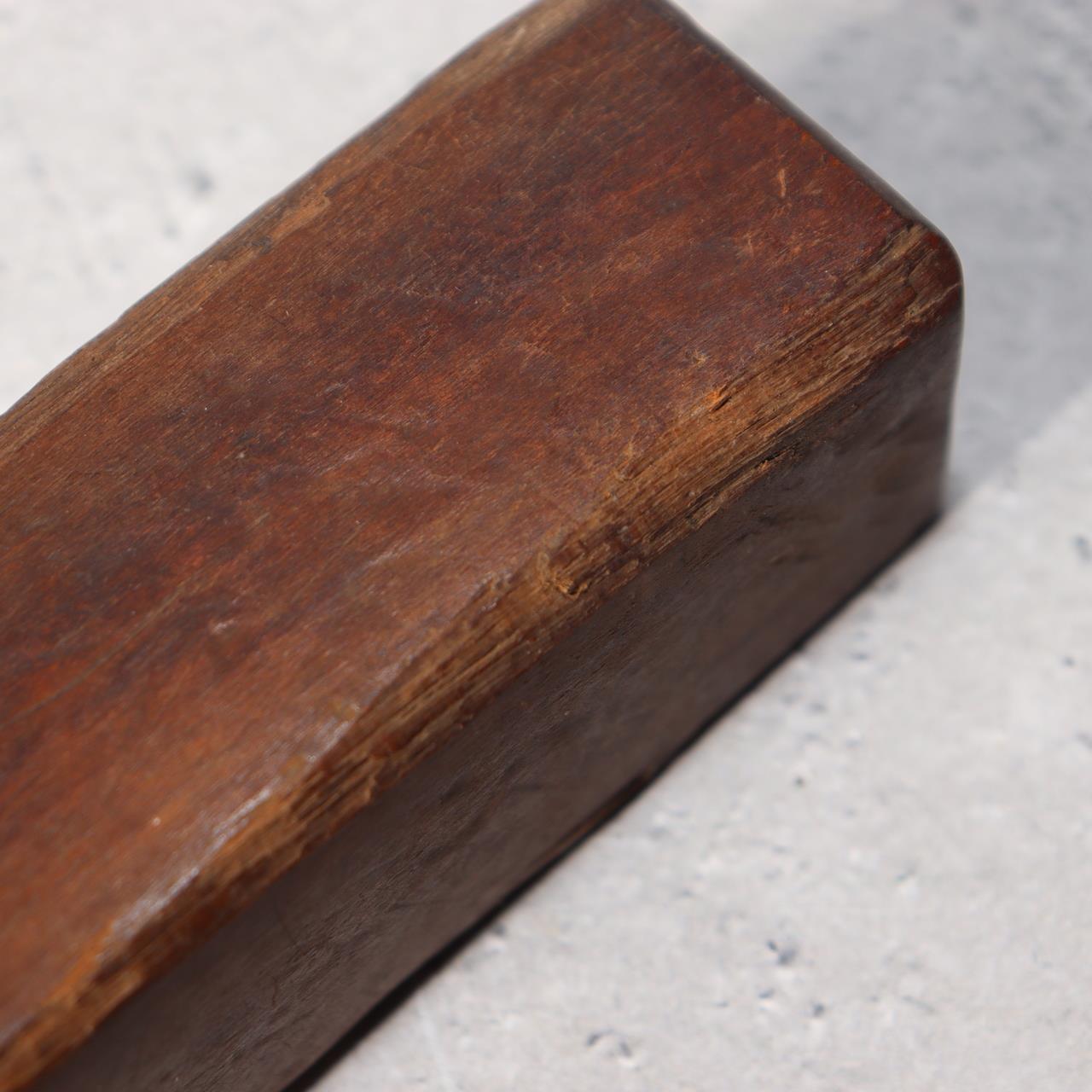 Japanese Wooden Hyoshigi Clappers Traditional Edo Style Folk Instrument WO48112