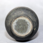 Japanese Bronze Flower Vase Long Neck Ikebana Display Vessel Patina BV6895