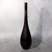Japanese Vintage Bronze Vase Tall Slim Ikebana Display BV6930