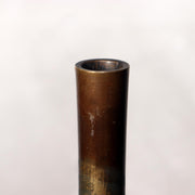 Japanese Vintage Bronze Vase Tall Slim Ikebana Display BV6935