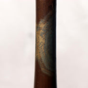 Japanese Vintage Bronze Vase Tall Slim Ikebana Display BV6937