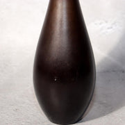 Japanese Vintage Bronze Vase Tall Slim Ikebana Display BV69311